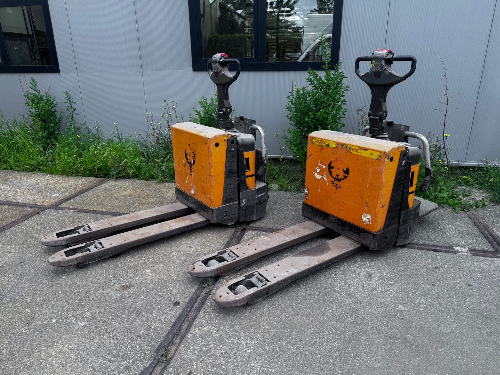 BT / Toyota elektrische meerij palletwagens pompwagen, Ophalen, Gebruikt