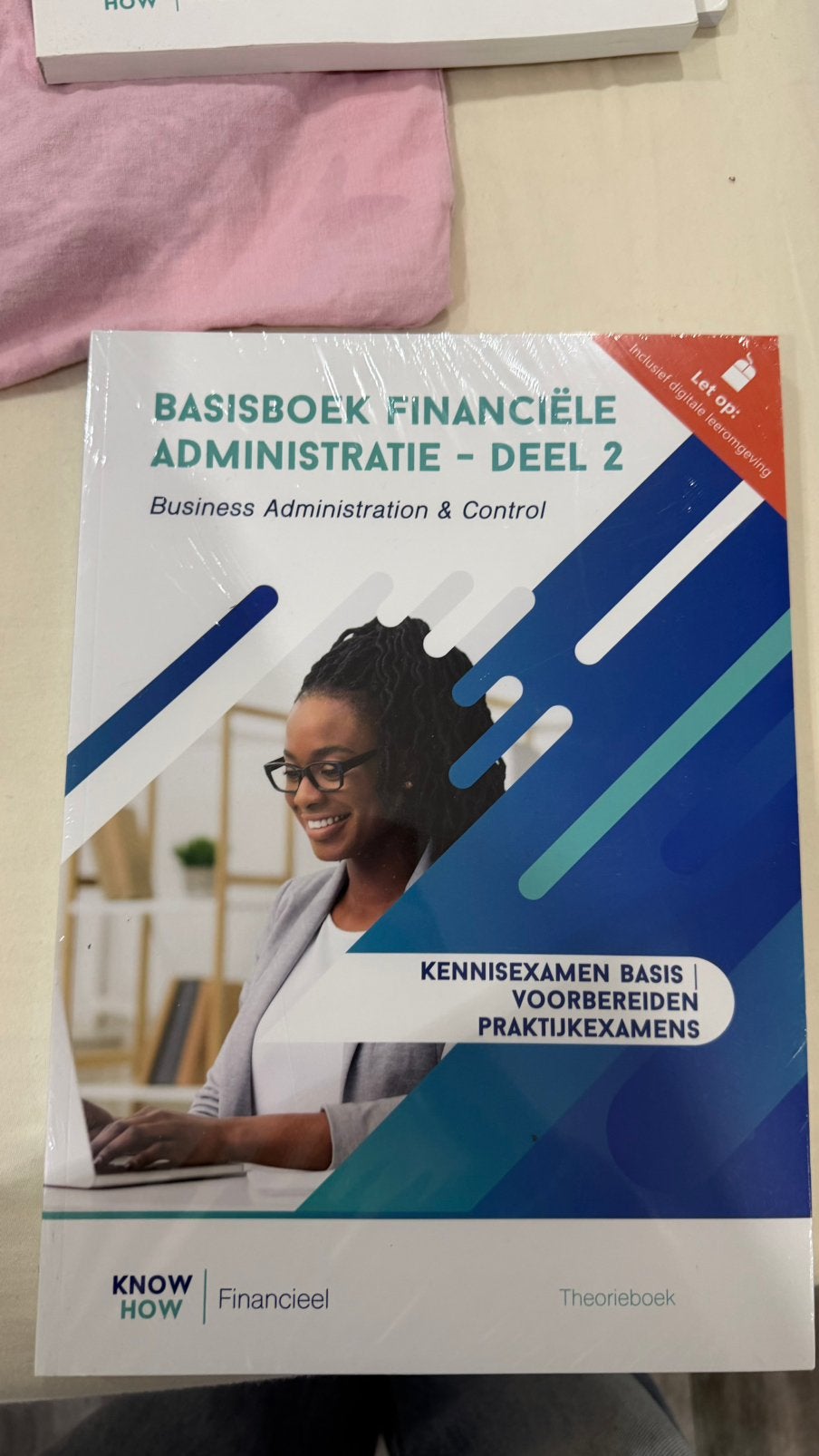 Basisboek financiële administratie deel 2, Ophalen, Zo goed als nieuw, Overige niveaus