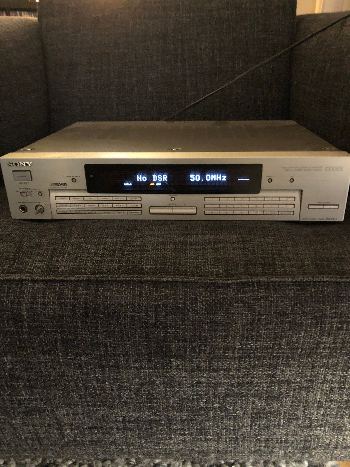 Sony Tuner de 1000ES, Ophalen of Verzenden, Zo goed als nieuw