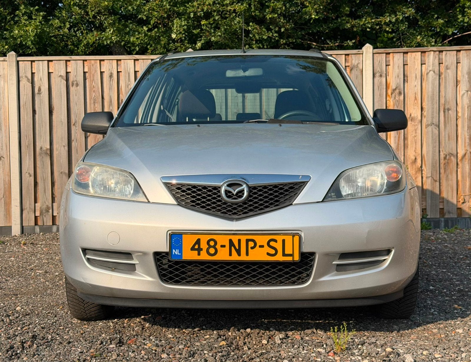 Mazda 2 1.2 16V 2004 Grijs, Voorwielaandrijving, 1025 kg, 4 cilinders, Origineel Nederlands