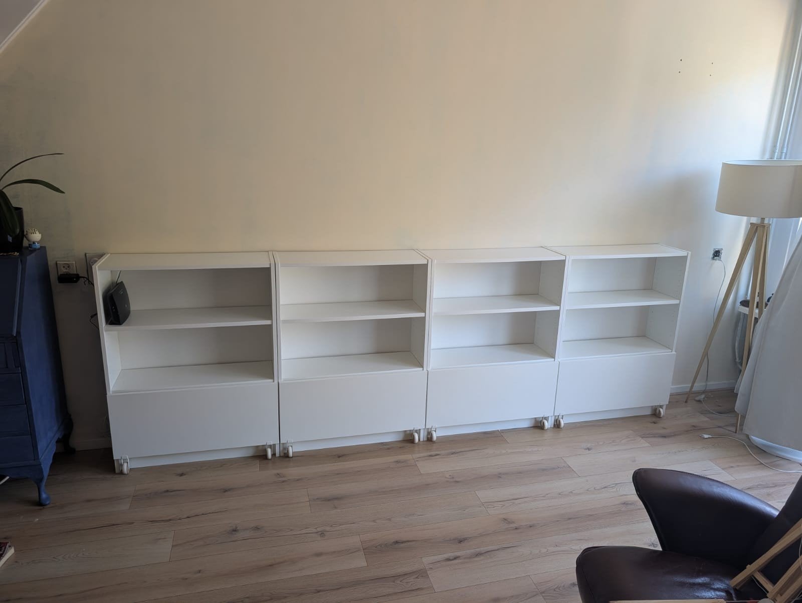 4 Billy boekenkasten, Ophalen, 100 tot 150 cm, 50 tot 100 cm, Zo goed als nieuw