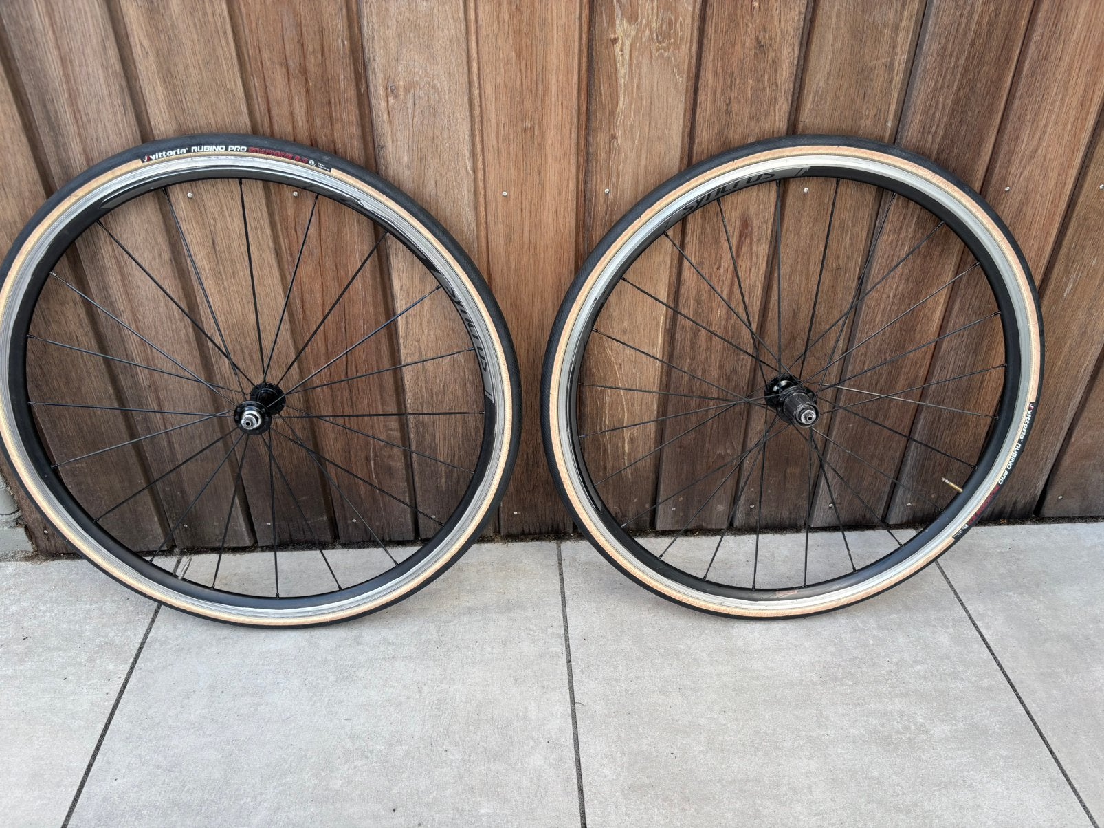 Wielset Syncros aluminium met banden, Wiel, Gebruikt, Racefiets, Ophalen of Verzenden