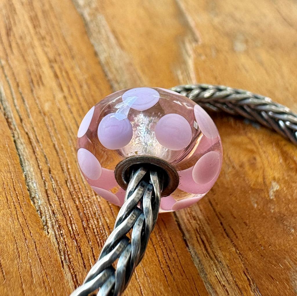 Trollbeads Zomerse Stip, Sieraden, Tassen en Uiterlijk, Bedels, Ophalen of Verzenden, Nieuw, Glas of Kristal, Trollbeads
