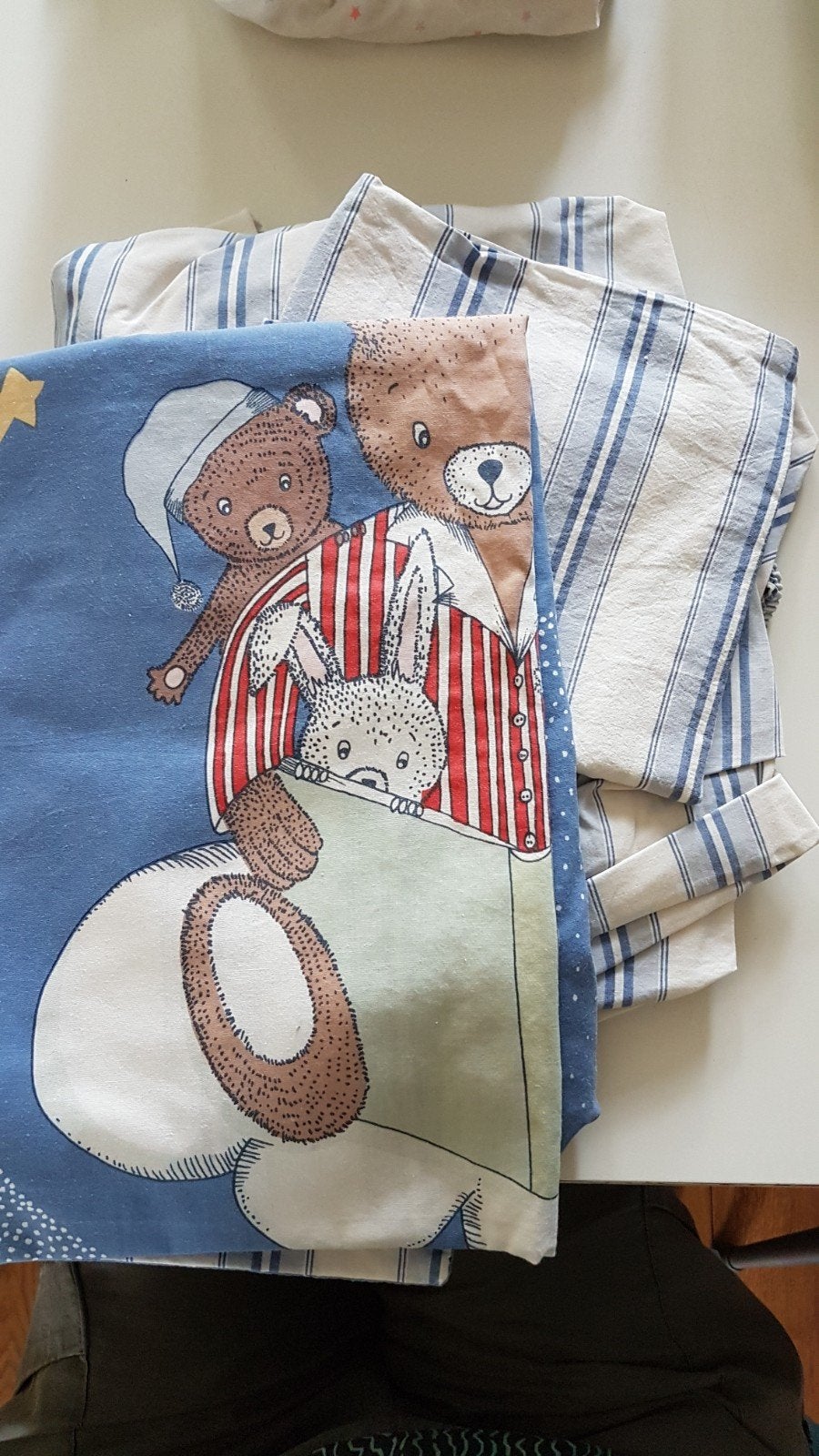 Dekbed en beddegoed voor ledikant 120 x 60cm, Kinderen en Baby's, Ophalen, Gebruikt, Jongetje of Meisje, Wit