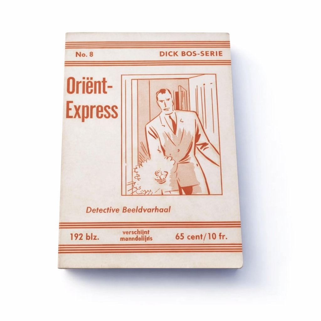 dick bos-nr.8 *1961*- orient express-nooit gedacht, Boeken, Gelezen, Alfred Mazure, Eén stripboek, Ophalen of Verzenden