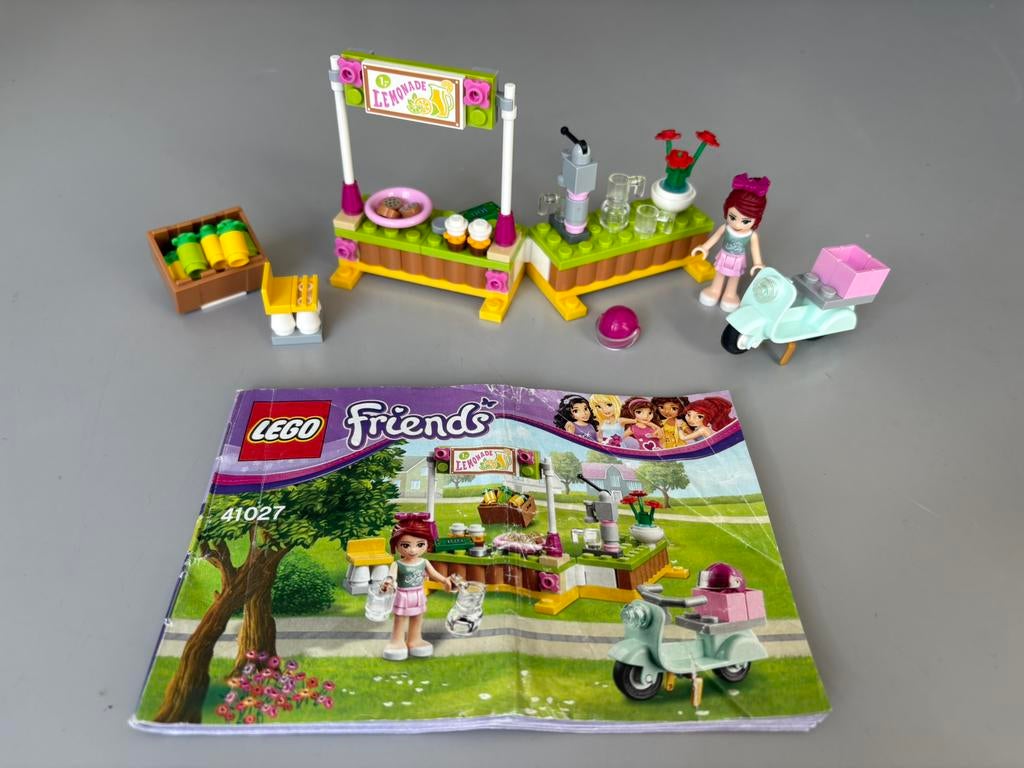 Lego Friends limonadekraam (41027), Ophalen, Zo goed als nieuw