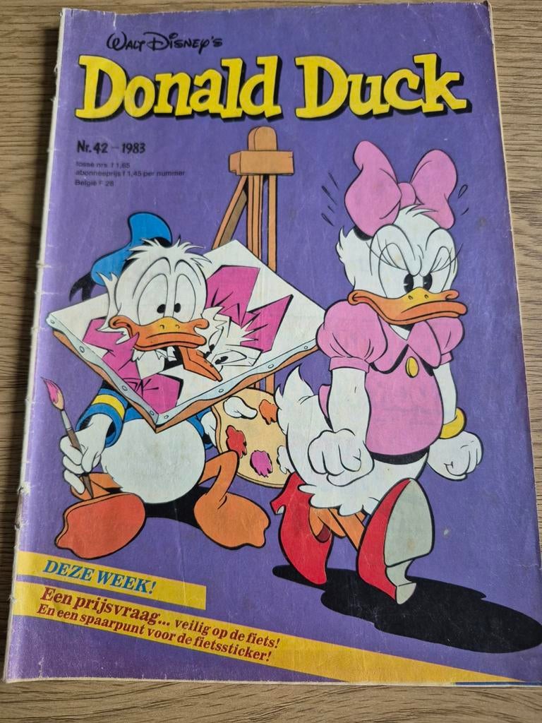 Donald Duck Weekblad Nr. 42 - 1983, Eén stripboek, Ophalen of Verzenden, Gelezen, Walt Disney