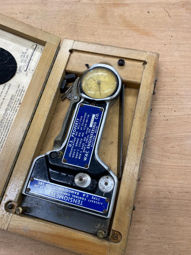 Tensiometer C-8 Vintage U.S. Property WAC Engineering Co., Ophalen