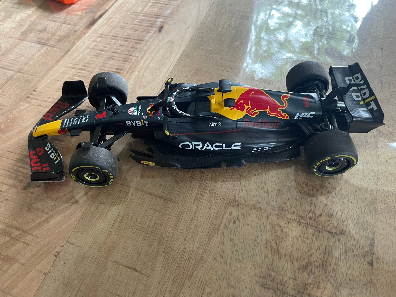 Bestuurbare raceauto (Max Verstappen), Ophalen of Verzenden, Gebruikt, Afstandsbediening