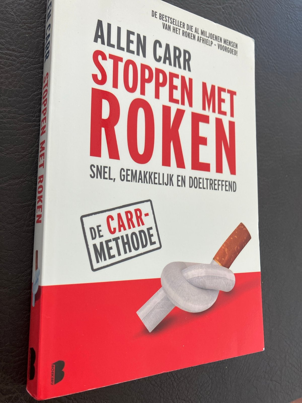 Allen Carr's Stoppen met Roken: Snel, Gemakkelijk en Doeltre, Ophalen of Verzenden, Zo goed als nieuw