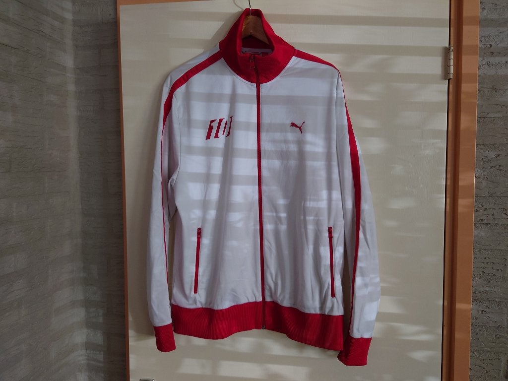 Puma - Japan - Trainingsjas #10, Puma, Wit, Maat 56/58 (XL), Ophalen of Verzenden