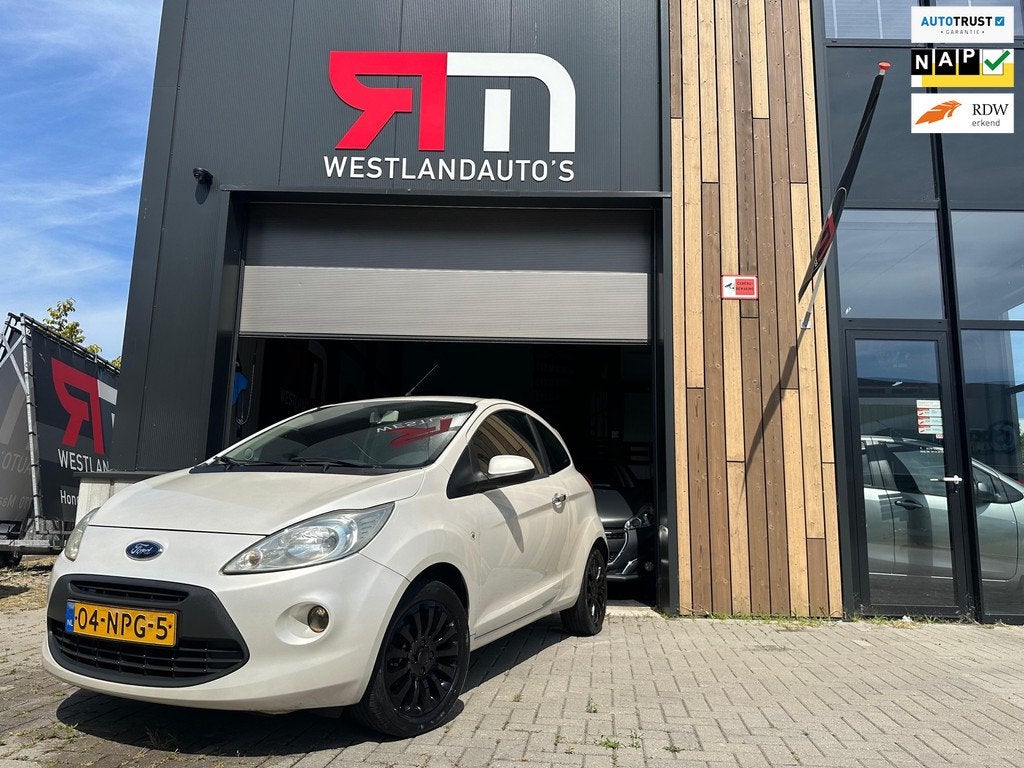 Ford Ka 1.2 Titanium X/airco/NAP/weinig Km/ZUINIG/Nw APK/LM-, Auto's, Ford, Voorwielaandrijving, Stof, 1242 cc, 4 cilinders