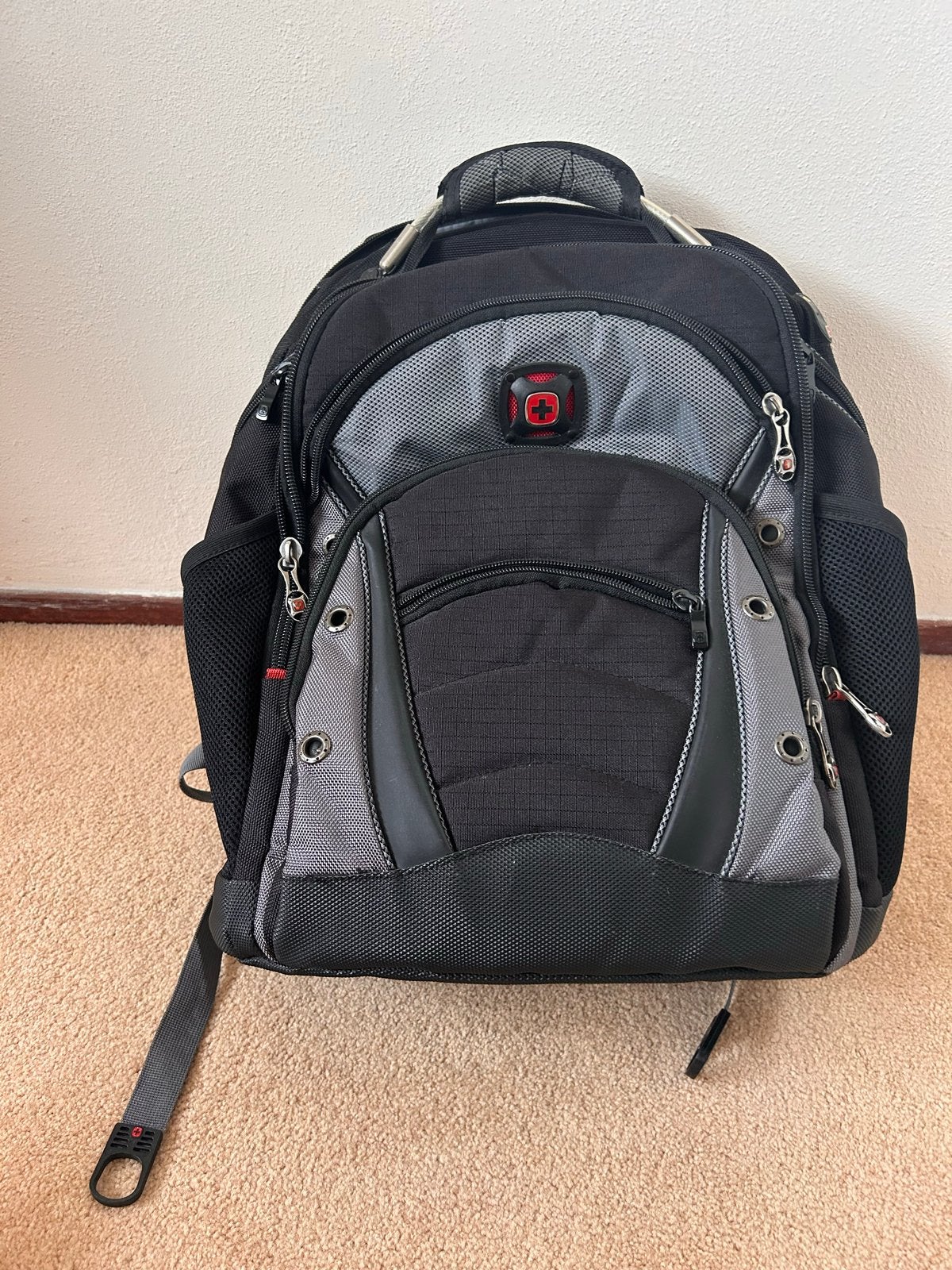 Swiss Guard laptop rugzak 16 inch, Ophalen of Verzenden, Zo goed als nieuw, Zwart, Overige merken