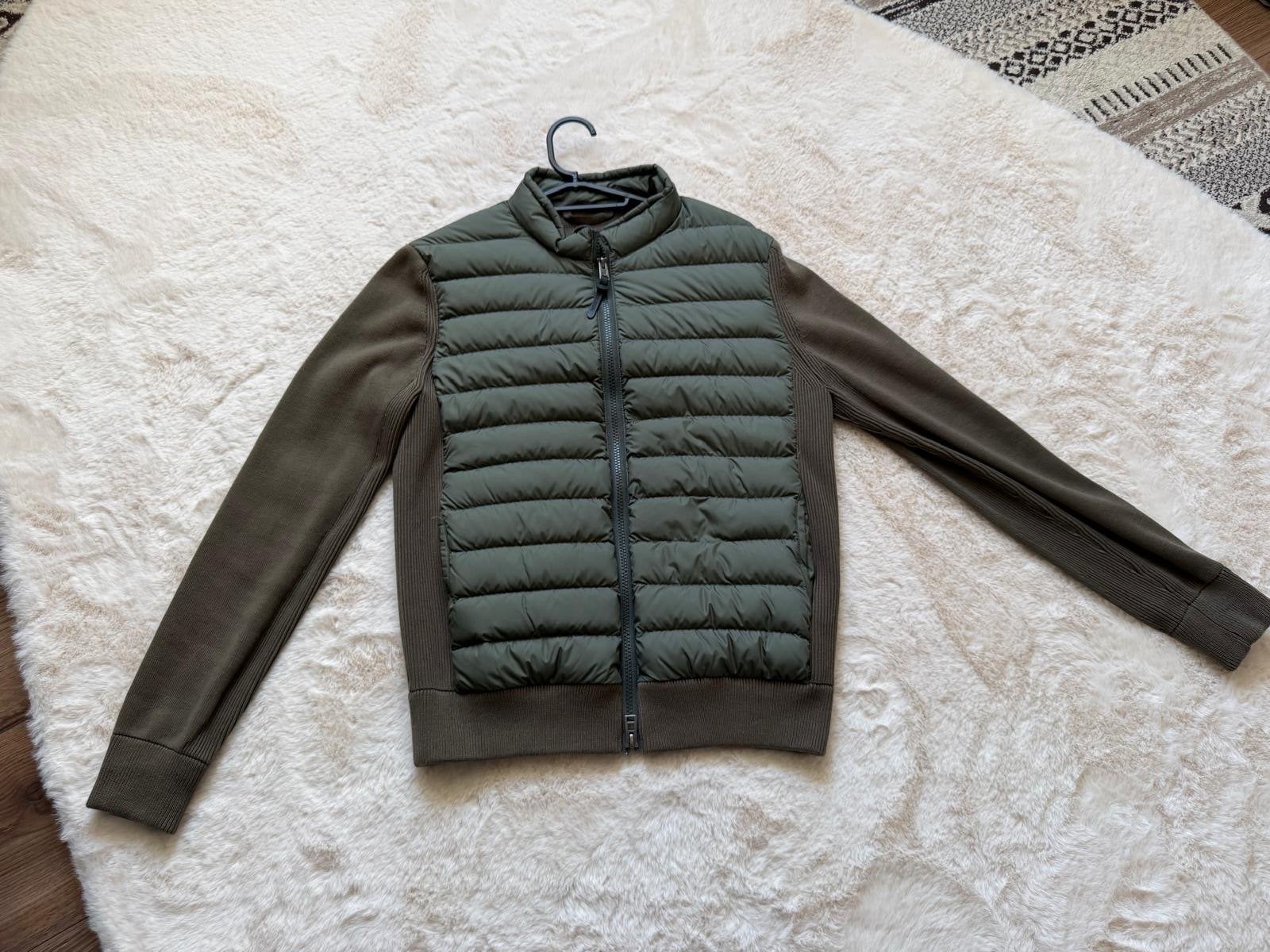 WOOLRICH Jas Maat S Khaki Groen, Ophalen of Verzenden, Gedragen, Maat 46 (S) of kleiner, Groen