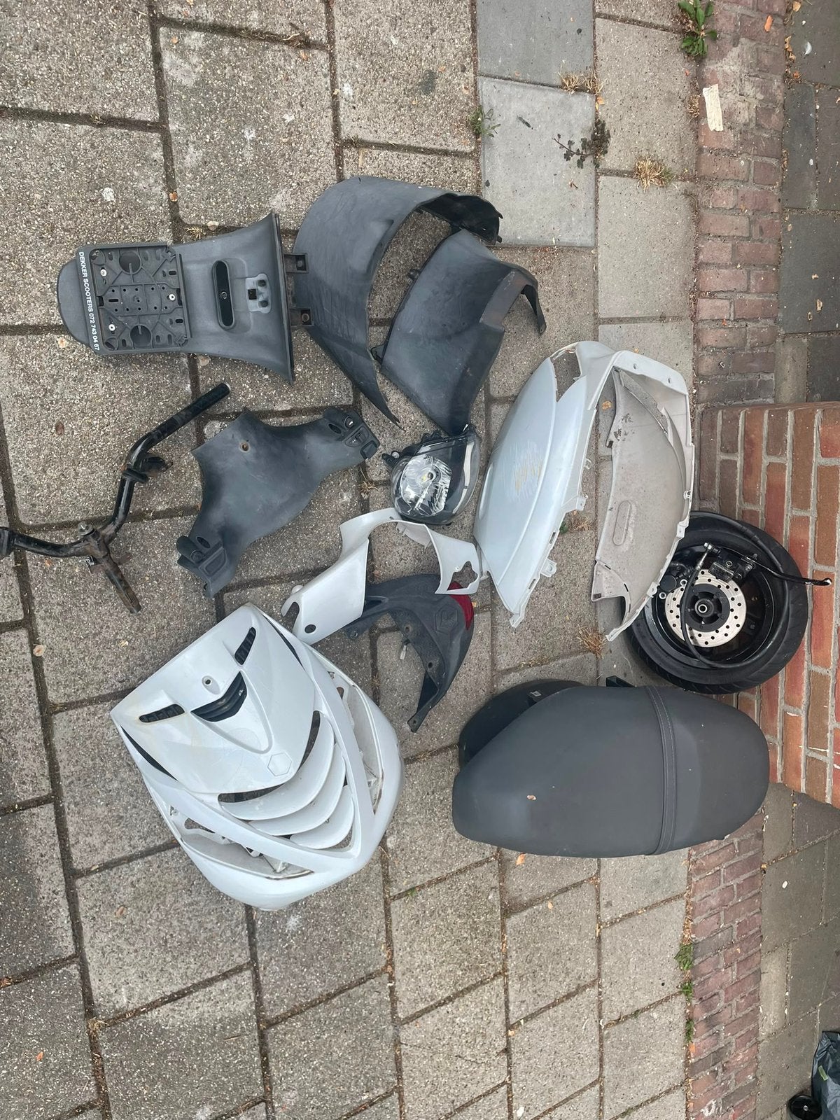 Piaggio zip 2000 onderdelen, Fietsen en Brommers, Brommeronderdelen | Scooters, Ophalen, Zo goed als nieuw, Overige typen, Piaggio