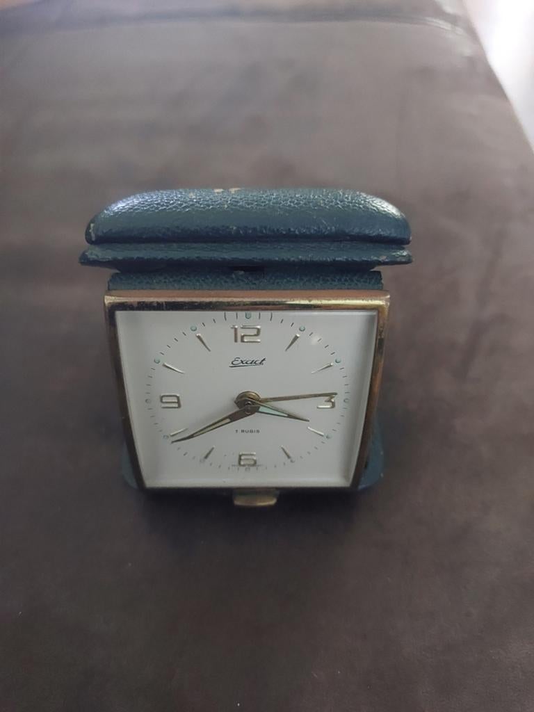 Antieke reiswekkertje, Antiek en Kunst, Curiosa en Brocante, Ophalen of Verzenden