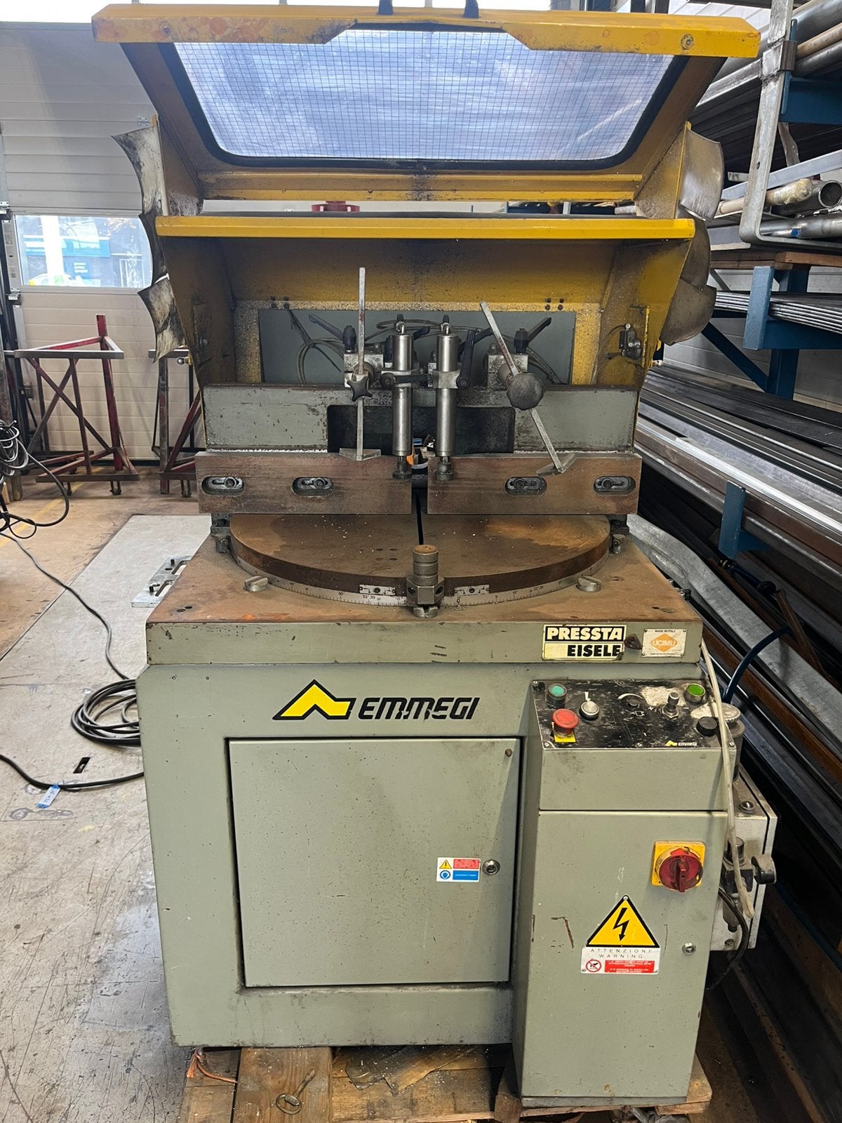 Metaalzaagmachine Emeggi sca 550, Ophalen of Verzenden, Minder dan 600 watt, Cirkelzaag, 70 mm of meer
