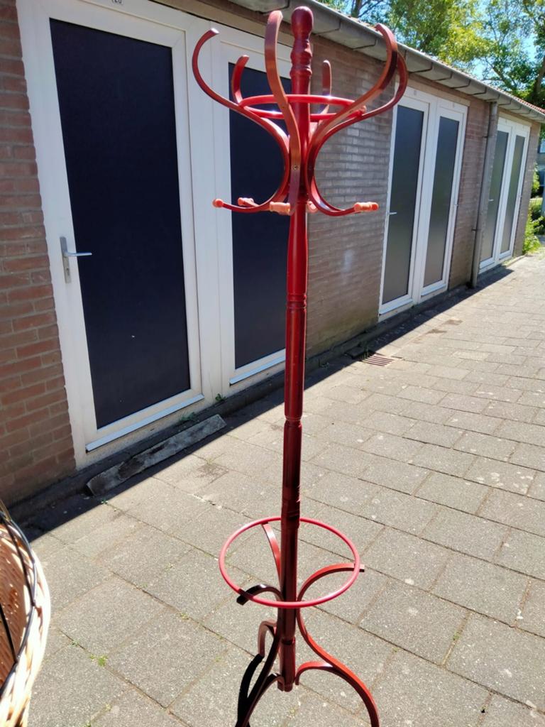 Kapstok, Huis en Inrichting, Woonaccessoires | Kapstokken, Ophalen, Gebruikt, Hout, Staande kapstok
