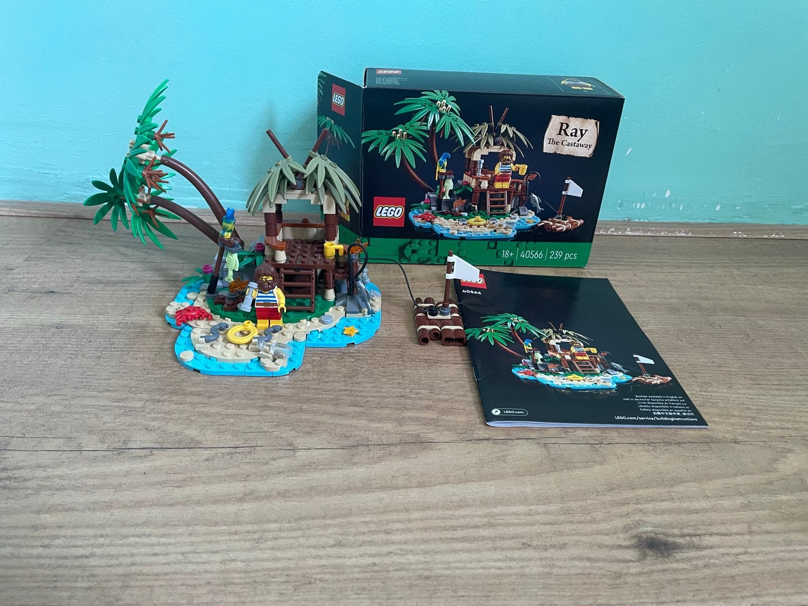 Lego Ray de Schipbreukeling (40566), Ophalen of Verzenden, Zo goed als nieuw, Lego