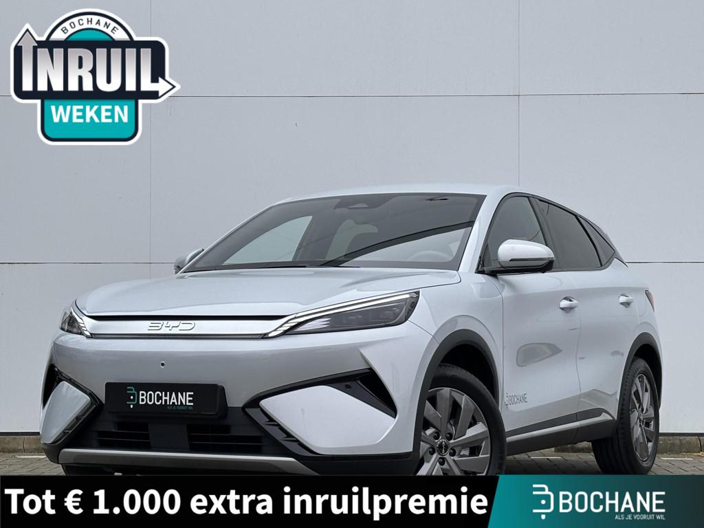 BYD ATTO 3 EVO Design 74.8 kWh | 360 Camera | Navigatie | |, Automaat, Achterwielaandrijving, Huisgarantie, Met garantie (alle)