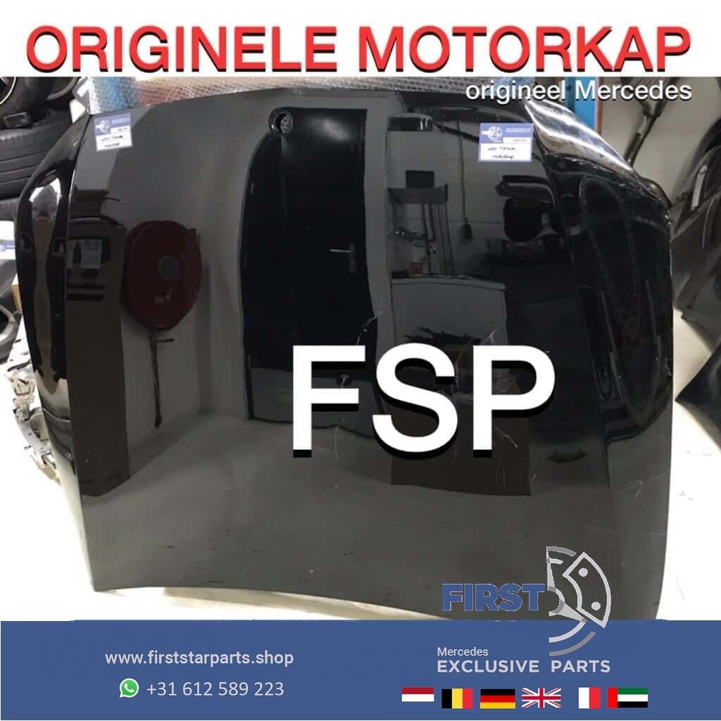 W213 S213 motorkap Mercedes E Klasse 2016-2021 zwart wit gri