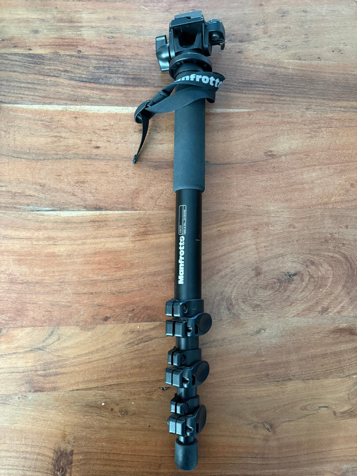 Manfrotto 680B monopod met Manfrotto 234RC tilthead, Ophalen of Verzenden, Zo goed als nieuw, Eenpoot