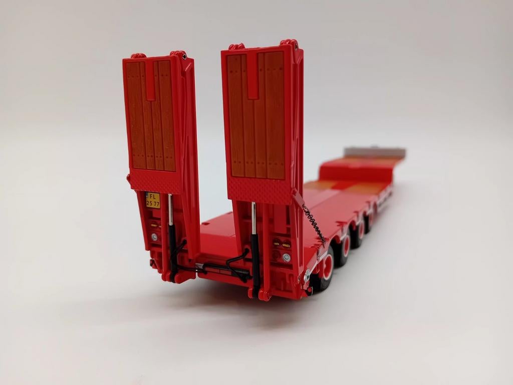 WSI UITSCHUIFBARE DIEPLADER + RAMPS, Hobby en Vrije tijd, Modelauto's | 1:50, Wsi, ., Nieuw, Ophalen of Verzenden