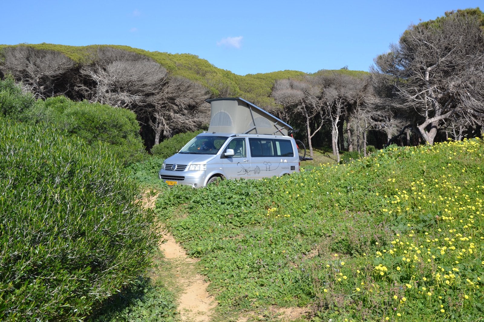 VW California 2.5 tdi 4motion: Klaar voor elk avontuur!, Chemisch toilet, Volkswagen, Fietsendrager, Treinzit