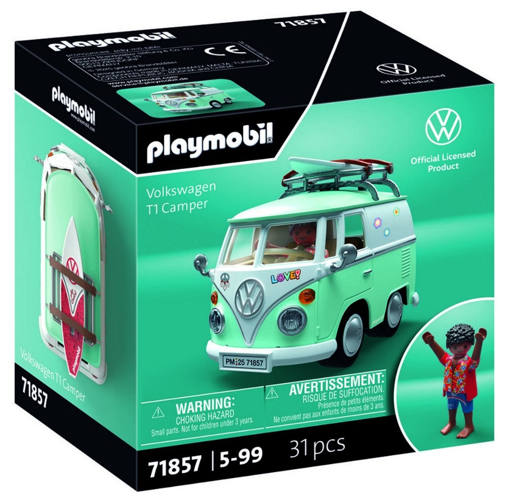 PLAYMOBIL Cars 71857 X Volkswagen VW T1 Camper, Complete set, Voertuig, Nieuw, Ophalen of Verzenden