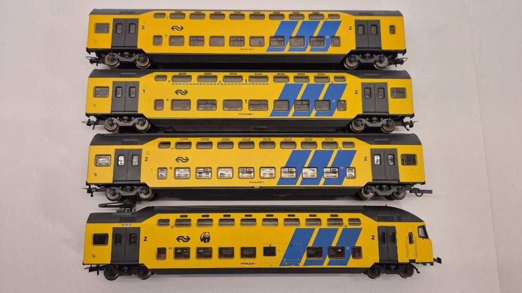 Lima NS DDM 4-delige set H0, Gelijkstroom, Wagon, Ophalen of Verzenden, Lima