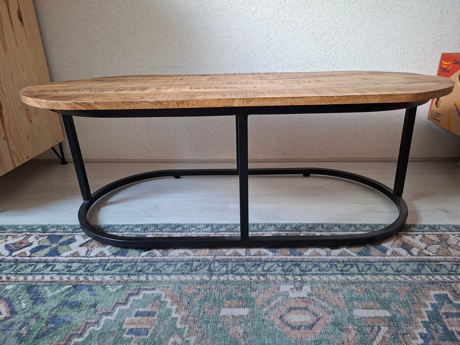 Salon tafel nieuw, Ophalen, Overige materialen, 100 tot 150 cm, Nieuw