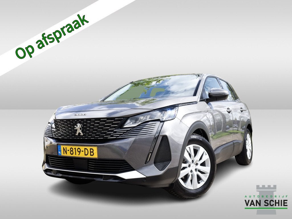 Peugeot 3008 1.2 PureTech Blue Lease Active 1e-Eig. & Keurig, Auto's, Peugeot, Voorwielaandrijving, 12 maanden, Stof, Gebruikt