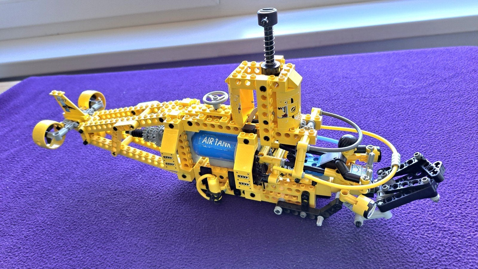 TECHNIC LEGO 8250/8299 TECNIC SUBMARINE ONDERZEEËR uit 1997, Ophalen, Gebruikt, Technic