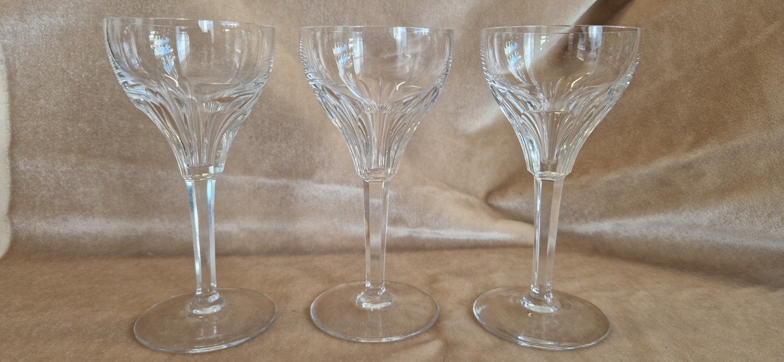 3x Kristallen Glazen Royal Leerdam Brioso, Ophalen