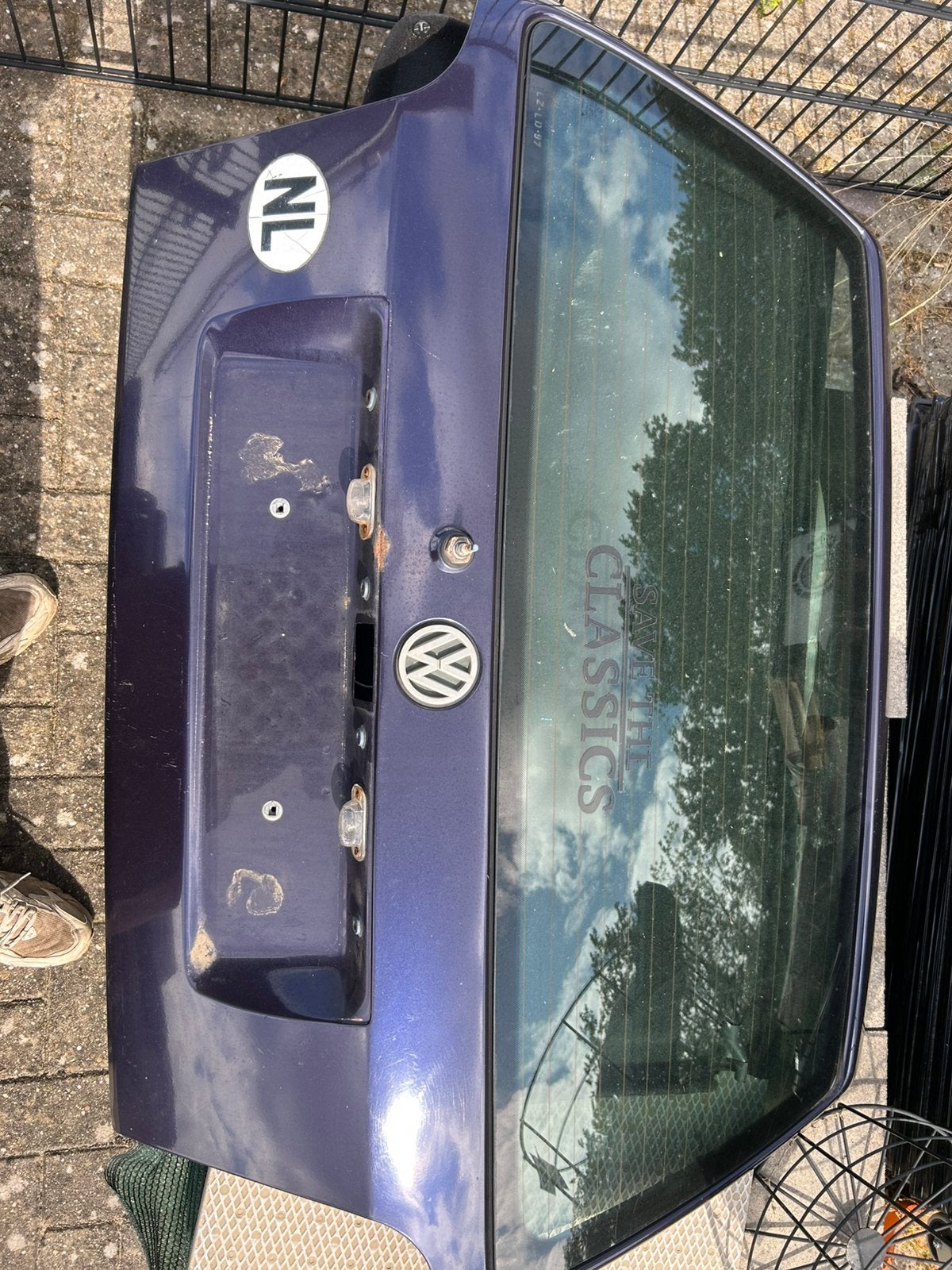 Golf 3 achterklep LC5L, Auto-onderdelen, Carrosserie en Plaatwerk, Ophalen, Gebruikt, Achterklep, Volkswagen