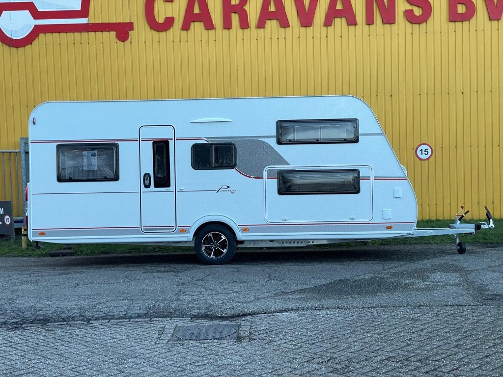 Bürstner Premio Plus 510 TK, Caravans en Kamperen, Caravans, Schokbreker, Rondzit, Bedrijf, Bürstner