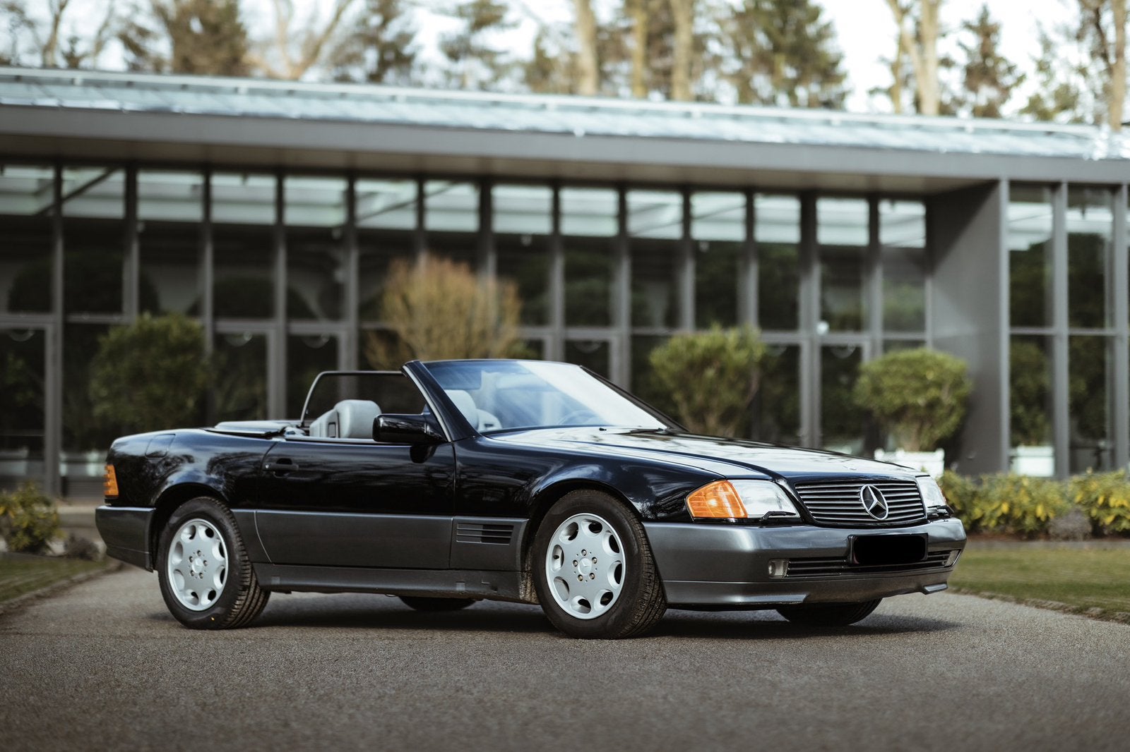 Mercedes-Benz Mercedes 1991 Zwart, Automaat, 4973 cc, Cabriolet, Zwart