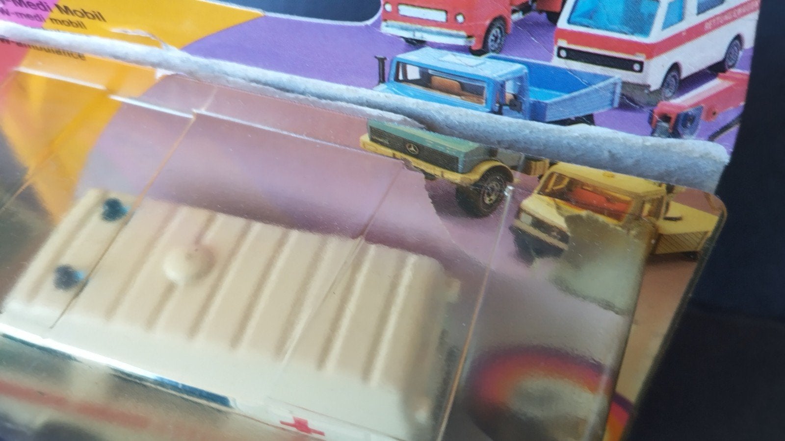 Volkswagen Vw lT 28 Medi Mobil 1:55 Siku 1711 Pol, Auto, Verzenden, Zo goed als nieuw, Sieper