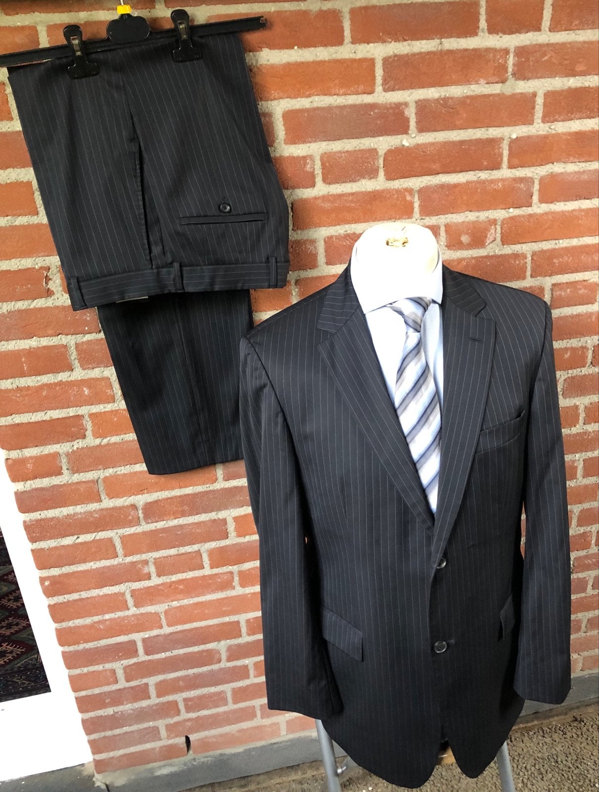 Hugo Boss Bertolucci/Movie Pak Stretch- Mt 50, Kleding | Heren, Kostuums en Colberts, Ophalen of Verzenden, Gedragen, Maat 48/50 (M)