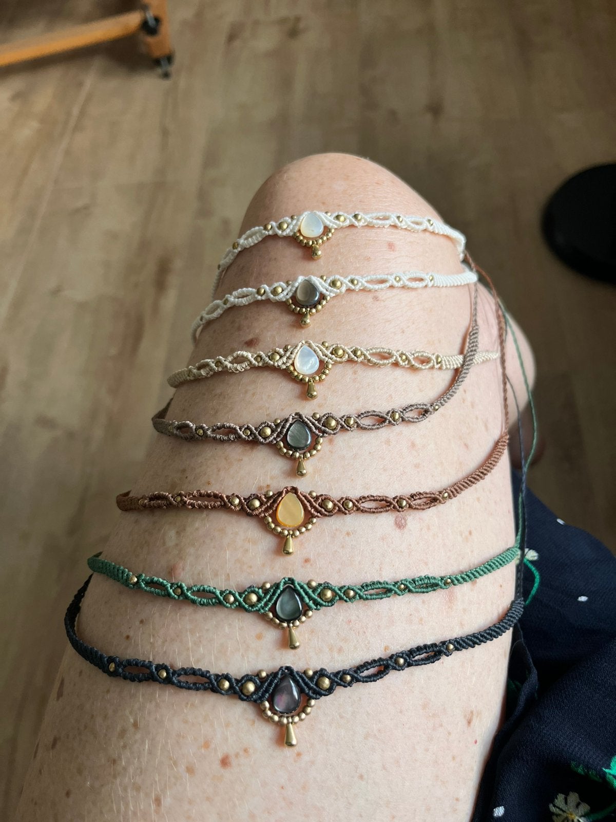 Macramé ketting