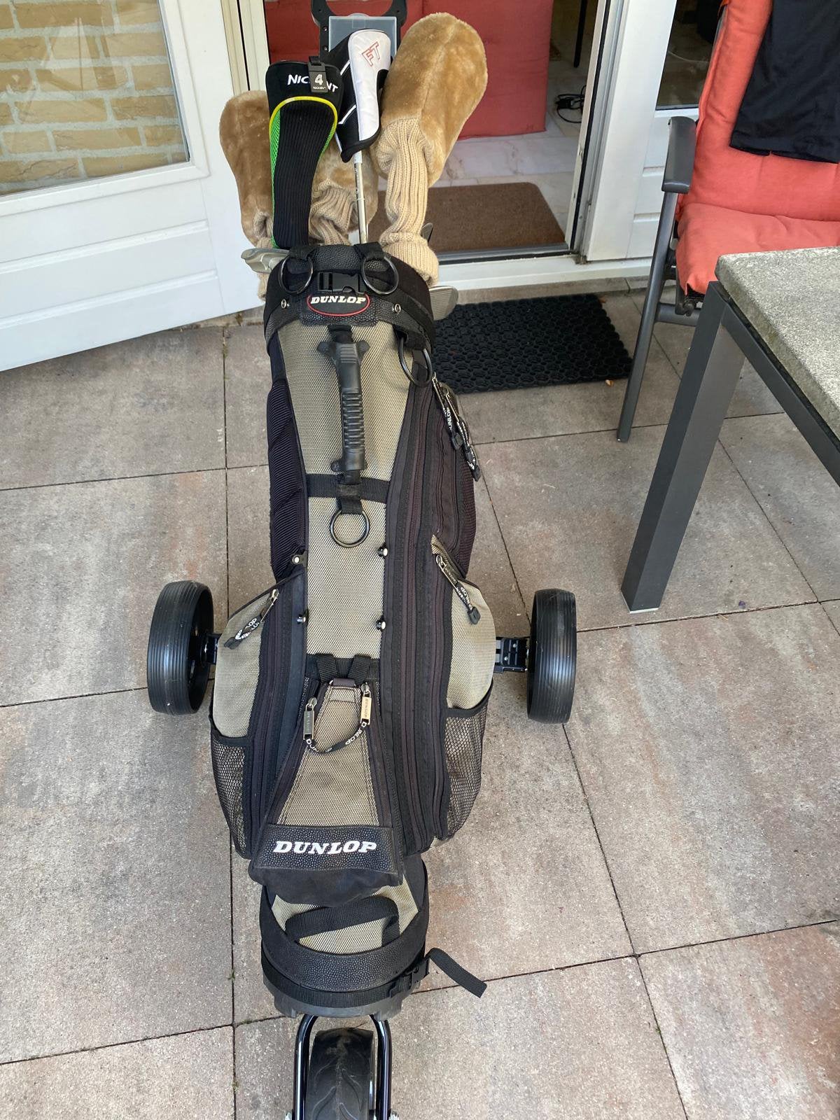 Complete Dames Golfset Mitsushiba + Cruiser Trolley, Ophalen of Verzenden, Zo goed als nieuw, Set, Overige merken