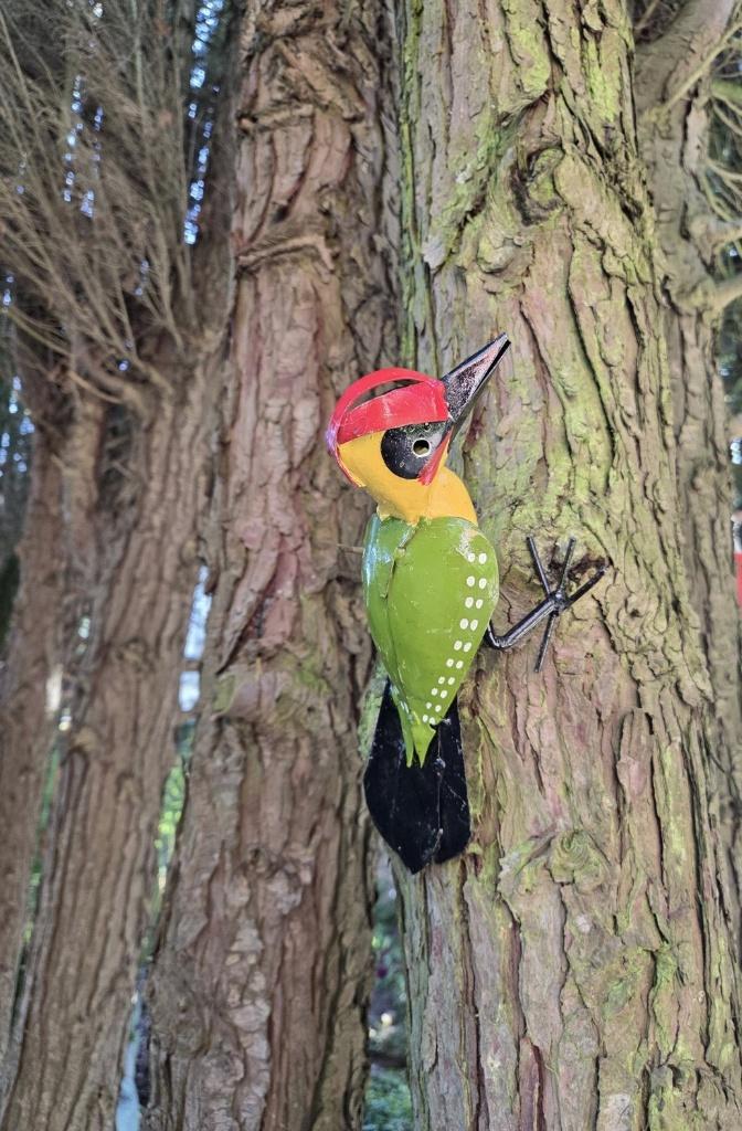 GROENE SPECHT (M) HANDGEMAAKT - FAIRTRADE, Ophalen of Verzenden, Nieuw