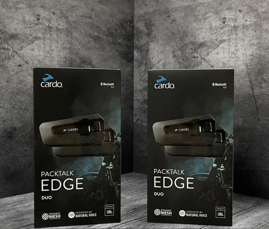 Cardo Packtalk Edge Duo motorheadset., Ophalen of Verzenden, Nieuw