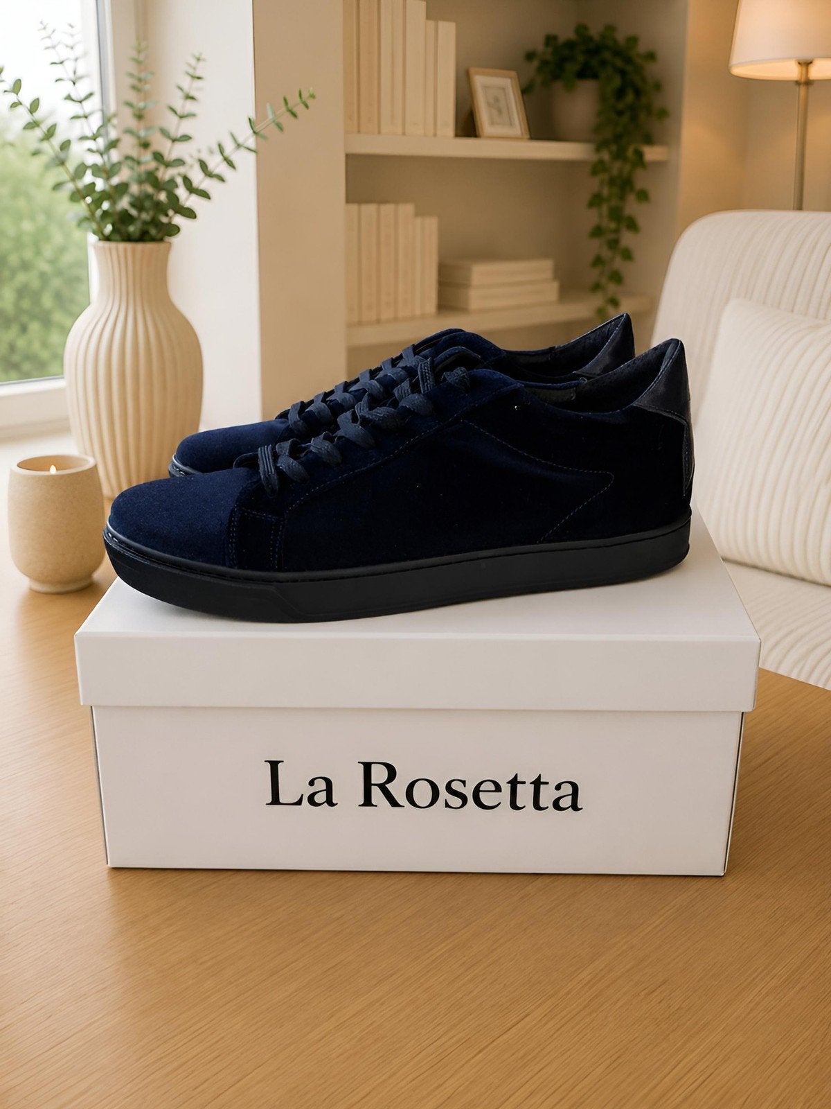 La Rosetta dames sneakers donkerblauw – Maat 39, Blauw, Nieuw, Ophalen of Verzenden, Sneakers of Gympen