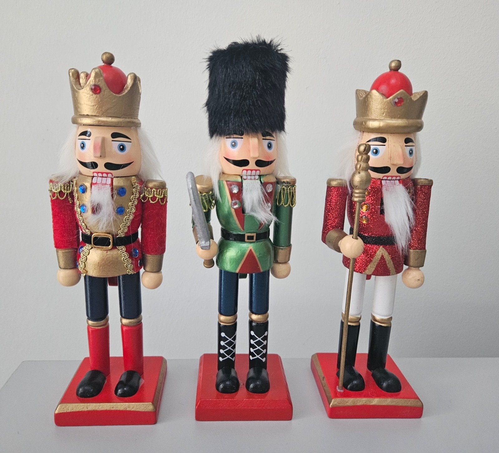 3 Notenkrakers - Notenkraker - Nutcracker  - Kerstdecoratie, Diversen, Ophalen of Verzenden, Nieuw