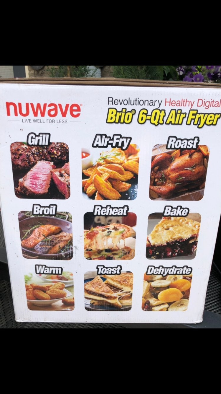 NIEUW veelzijdige complete NUWAVE airfryer met accessoires, Ophalen of Verzenden, Nieuw, Airfryer XL, 1000 t/m 1499 gram