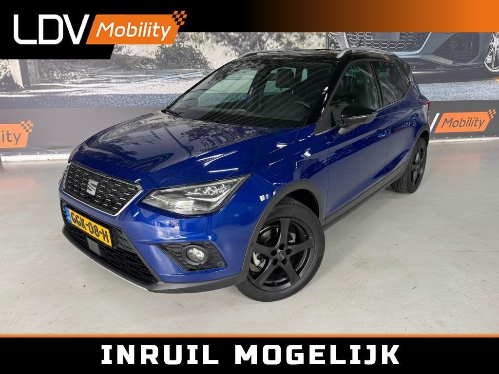 Seat ARONA 1.0 TSI FR Business Intense / Automaat / Camera /, Auto's, Seat, Met garantie (alle), Blauw, 116 pk, Bedrijf