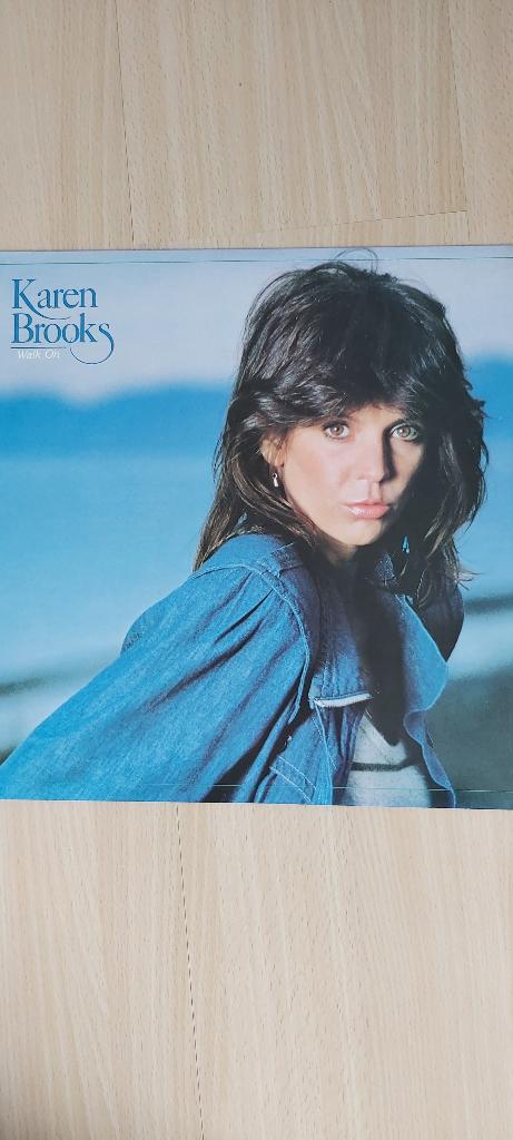Karen Brooks Walk on LP USA (Emmylou Harris), Cd's en Dvd's, Vinyl | Pop, 1980 - 1989, Ophalen of Verzenden, Zo goed als nieuw