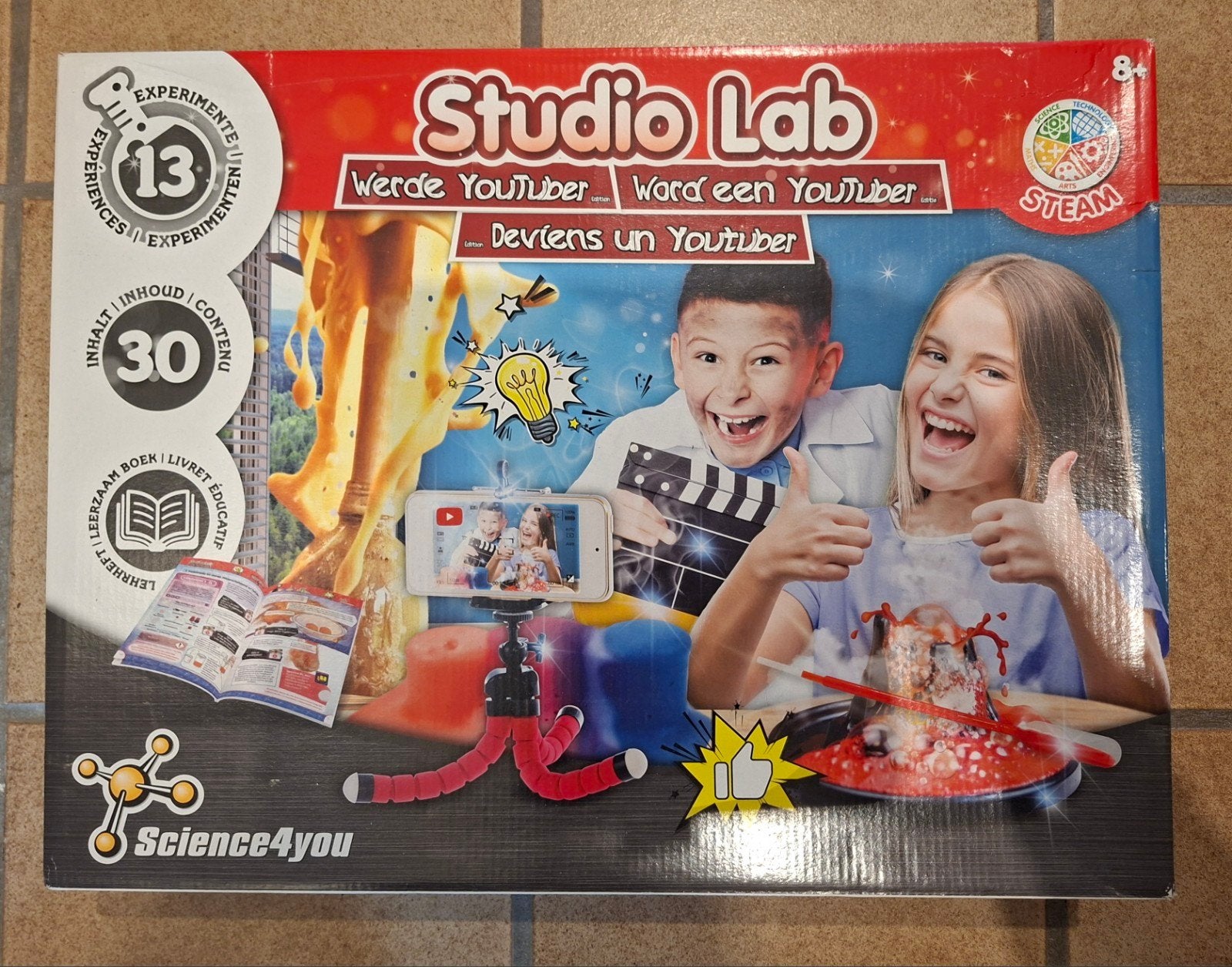 Studio Lab - word een Youtuber  - Science4you, Ophalen of Verzenden