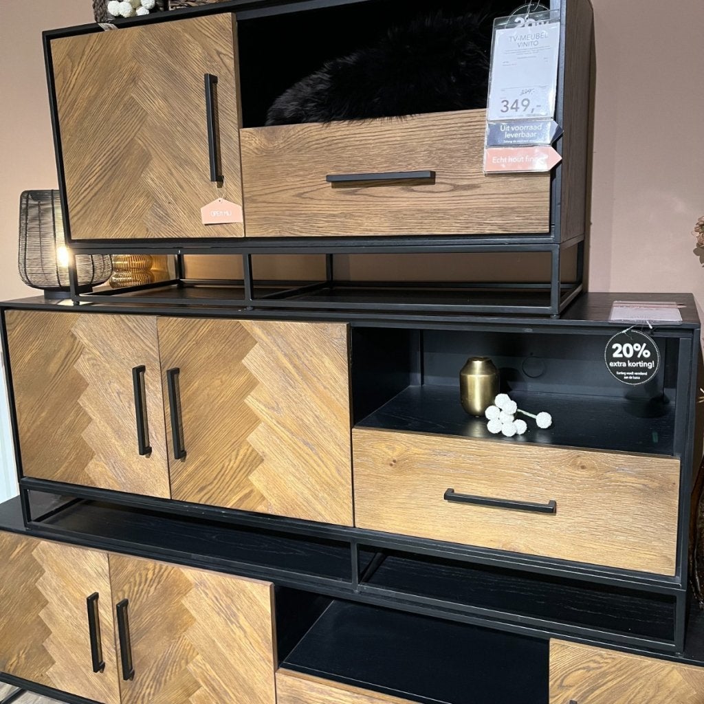 TV-Meubel Vinito - 150cm - Pronto Wonen, Niet ingevuld, Niet ingevuld, Niet ingevuld
